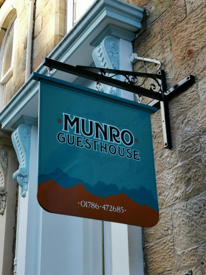 Munro Guest House Stirling Eksteriør billede